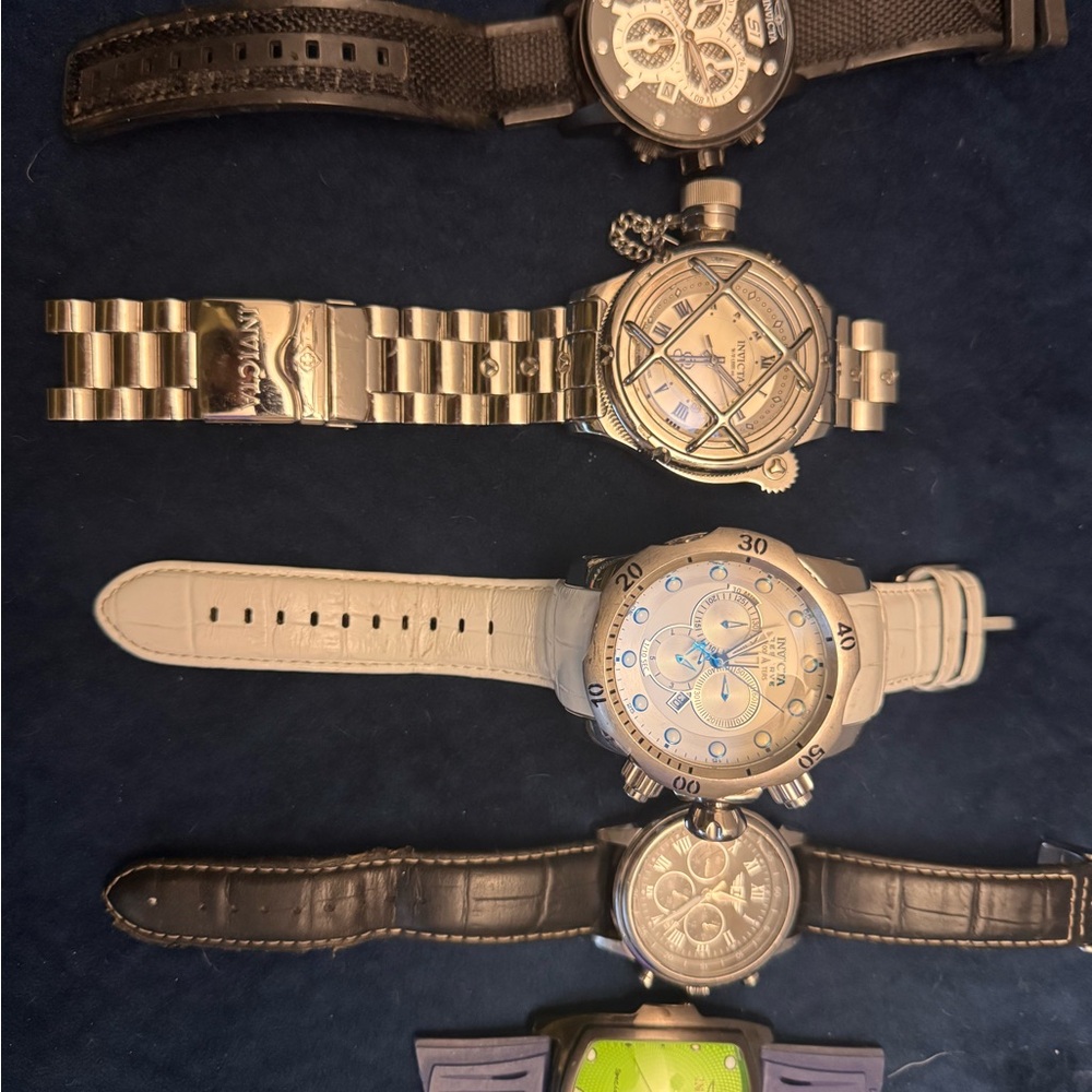 Invicta watch lot of 5